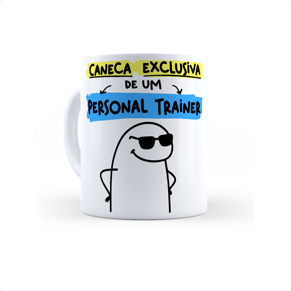 Arte Digital Caneca Flork Personal Trainer